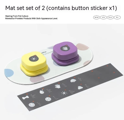 TalkPaws Recordable Pet Communication Buttons
