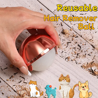 Reusable Pet Hair Roller Ball — Zero Refills, Forever